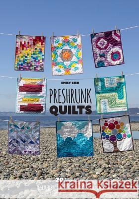 Preshrunk Quilts: 20 mini quilts inspired by Carolina Patchworks favorites Cier, Emily 9781533103437 Createspace Independent Publishing Platform - książka