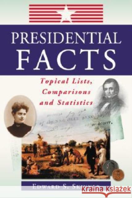Presidential Facts: Topical Lists, Comparisons and Statistics Skinner, Edward S. 9780786424276 McFarland & Company - książka