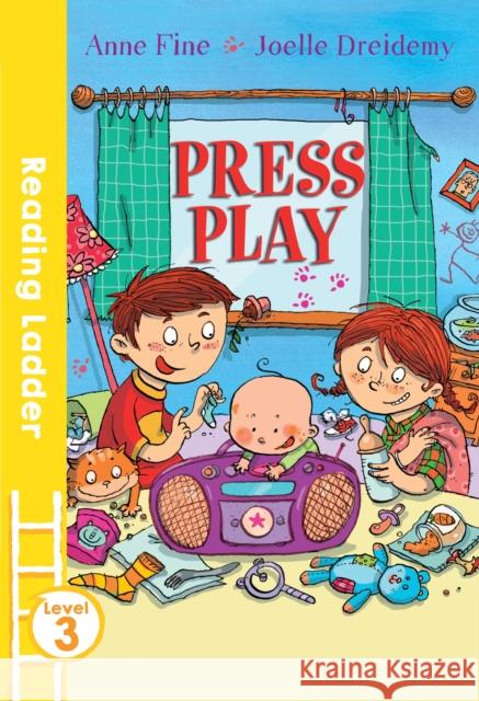 Press Play Anne Fine 9781405282420 HarperCollins Publishers - książka