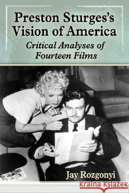 Preston Sturges's Vision of America Rozgonyi, Jay 9780786493715 McFarland & Company - książka