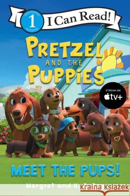 Pretzel and the Puppies: Meet the Pups! Margret Rey H. A. Rey 9780358683605 Clarion Books - książka