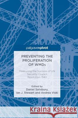 Preventing the Proliferation of Wmds: Measuring the Success of Un Security Council Resolution 1540 Salisbury, Daniel 9783319722023 Palgrave Pivot - książka