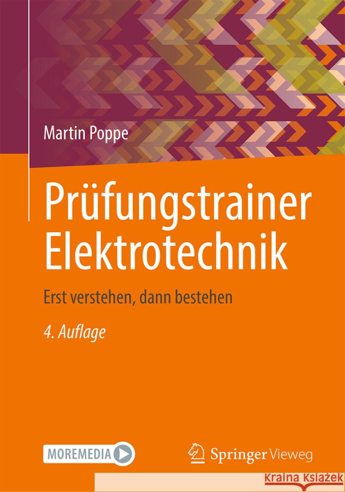 Prüfungstrainer Elektrotechnik Martin Poppe 9783662650011 Springer Berlin Heidelberg - książka