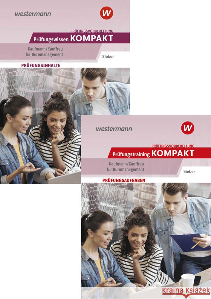 Prüfungsvorbereitung Prüfungswissen und Prüfungstraining KOMPAKT - Kaufmann/Kauffrau für Büromanagement Sieber, Michael 9783427286691 Bildungsverlag EINS - książka