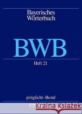 prüglicht - Bund Bayerische Akademie der Wissenschaften 9783110448290 De Gruyter (JL) - książka