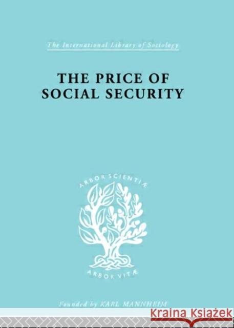 Price Socl Security    Ils 187    9780415177191 Taylor & Francis - książka