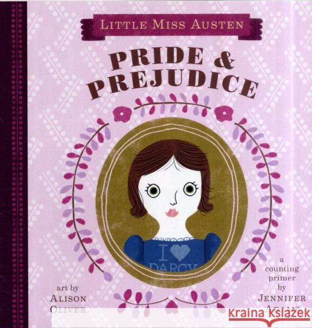 Pride & Prejudice: A BabyLit® Counting Primer Jennifer Adams 9781423622024  - książka