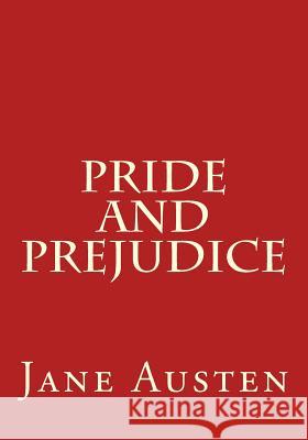 Pride and Prejudice Jane Austen 9781484964118 Createspace - książka
