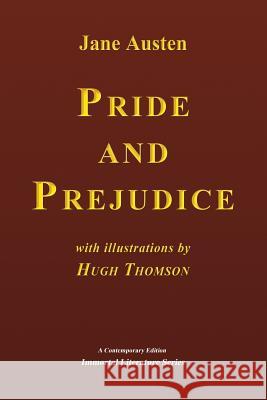 Pride and Prejudice Jane Austen Hugh Thomson 9781515387565 Createspace - książka