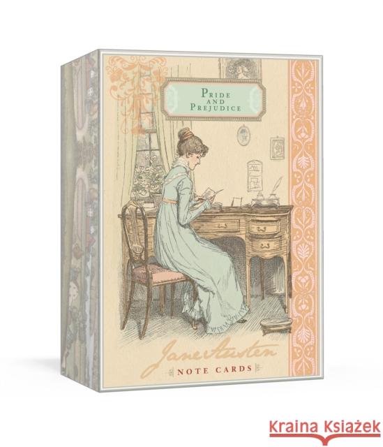 Pride and Prejudice Jane Austen Note Cards [With 17 Envelopes] Potter Gift 9780307587428 Potter Style - książka