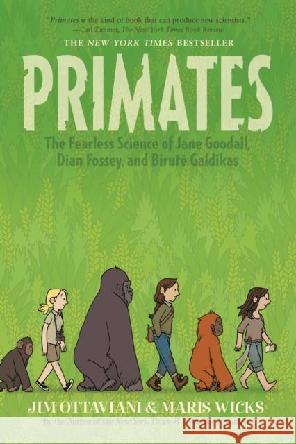 Primates Jim Ottaviani 9781250062932 Palgrave USA - książka