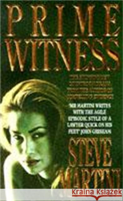 Prime Witness Steve Martini 9780747241645 Headline Publishing Group - książka