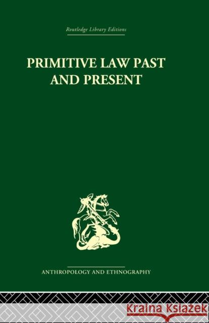 Primitive Law, Past and Present A. S. Diamond 9780415866668 Routledge - książka