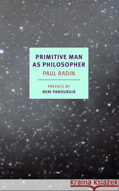 Primitive Man As Philosopher  9781590177686 New York Review of Books - książka