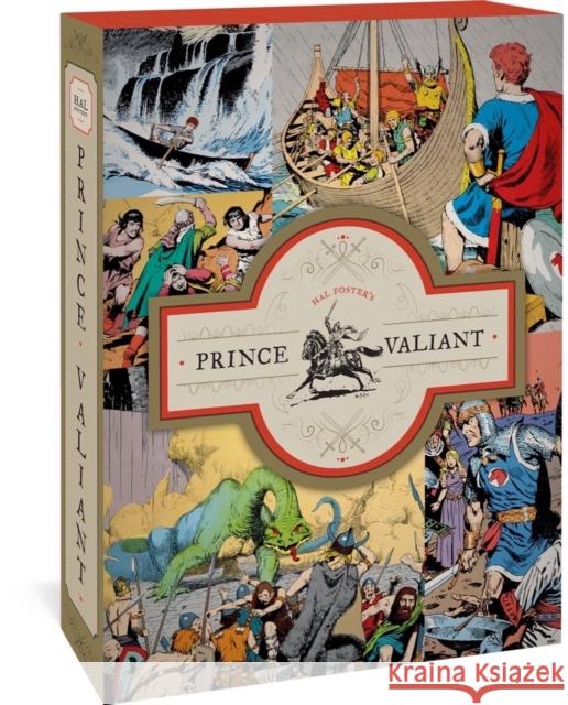 Prince Valiant Vols. 16-18 Gift Box Set Cullen Murphy 9781683968856 Fantagraphics - książka