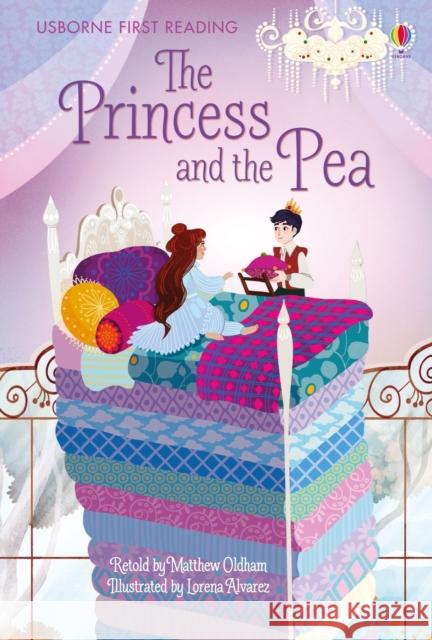 Princess and the Pea Oldham, Matthew 9781474903905 Usborne Publishing Ltd - książka