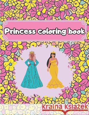 Princess Coloring Book Franco Rodriguez   9798396556997 Independently Published - książka