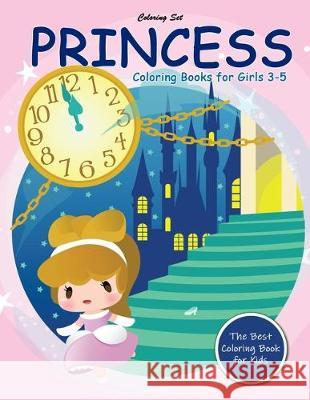 Princess Coloring Books for Girls 3-5: Lovely Princesses Fairy Tale Coloring Book for Kids Ages 3-5 Daniel Mandalas 9781698492520 Independently Published - książka