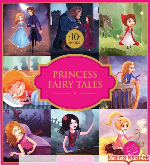 Princess Fairy Tales: A Set of 10 Classic Children Fairy Tales Wonder House Books 9789388369015 Prakash Books - książka