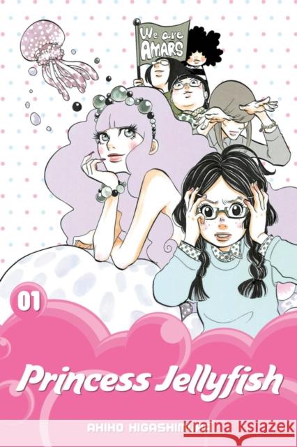 Princess Jellyfish 1 Akiko Higashimura 9781632362285 Kodansha America, Inc - książka