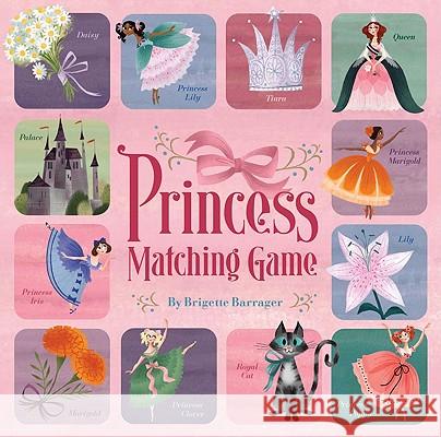 Princess Matching Game Brigette Barrager 9780811876971 Chronicle Books - książka