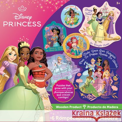 Princesses 6 Pack Puzzles Masterpieces 0705988126369 Masterpiece Records - książka