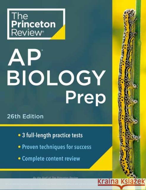 Princeton Review AP Biology Prep, 2024: 3 Practice Tests + Complete Content Review + Strategies & Techniques The Princeton Review 9780593517031 Random House USA Inc - książka