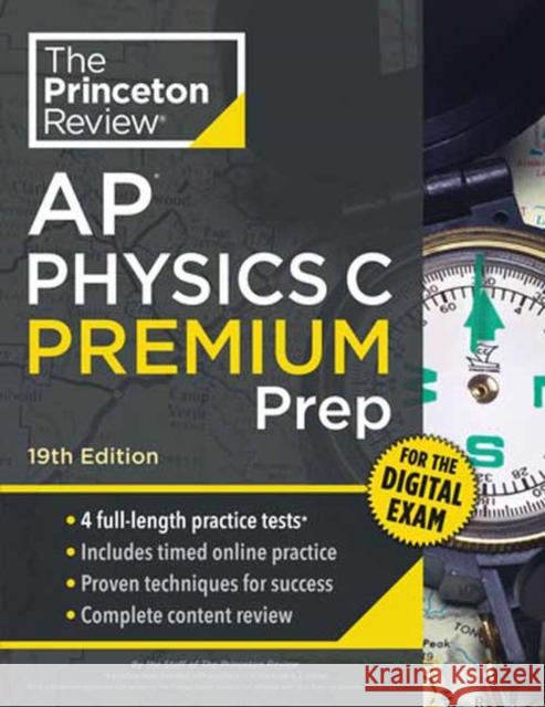 Princeton Review AP Physics C Premium Prep, 19th Edition Princeton Review 9798217119127 Random House USA Inc - książka