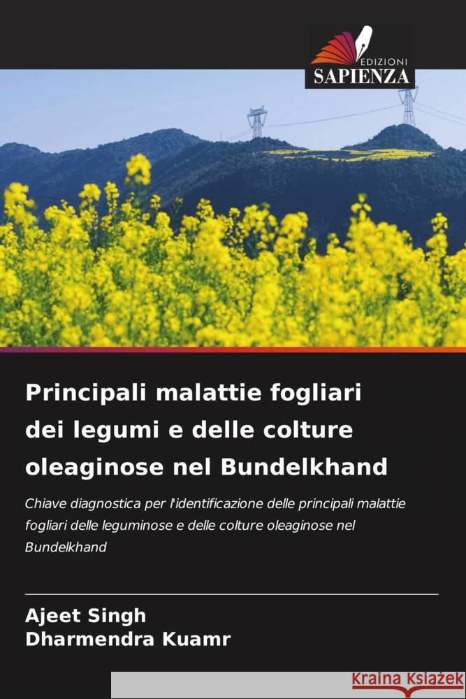 Principali malattie fogliari dei legumi e delle colture oleaginose nel Bundelkhand Ajeet Singh Dharmendra Kuamr 9786206922216 Edizioni Sapienza - książka