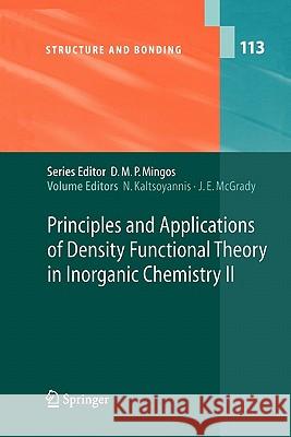 Principles and Applications of Density Functional Theory in Inorganic Chemistry II N. Kaltsoyannis 9783642060076 Not Avail - książka