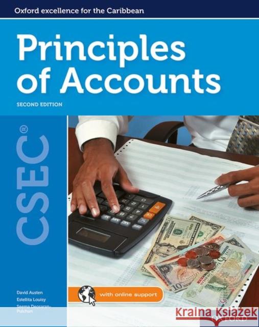 Principles of Accounts for CSEC David Austen Estellita Louisy Seema Deosaran-Pulchan 9780198437260 Oxford University Press - książka