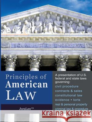 Principles of American Law: An Introduction to U.S. Federal and State Law Ibrahim Ghabour 9781681090405 Tellerbooks - książka