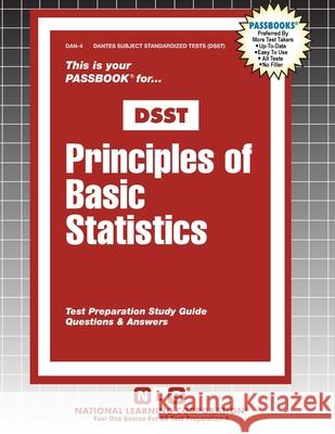 Principles of Basic Statistics Passbooks 9781799366041 National Learning Corp - książka