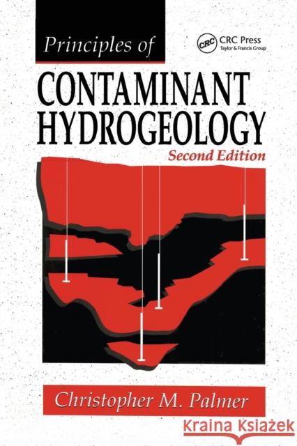 Principles of Contaminant Hydrogeology Christopher M. Palmer   9780367448516 CRC Press - książka