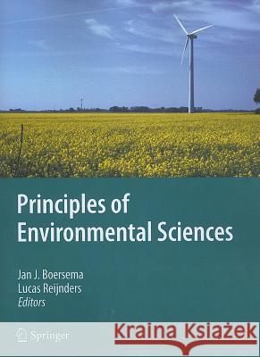 Principles of Environmental Sciences Boersema 9789048191932 SPRINGER - książka