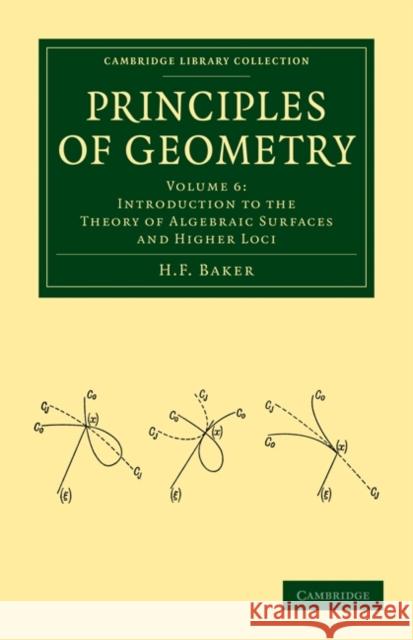 Principles of Geometry H. F. Baker 9781108017824 Cambridge University Press - książka