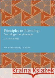 Principles of Planology: Grondslagen der planologie JM de Casseres 9780415732109 Taylor & Francis Ltd - książka