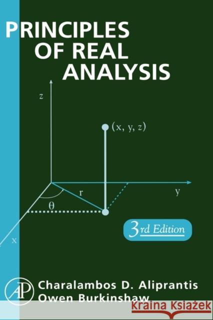 Principles of Real Analysis Charalambos D. Aliprantis Owen Burkinshaw Owen Burkinshaw 9780120502578 Academic Press - książka