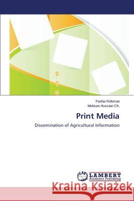 Print Media Rehman Fariha 9783659745089 LAP Lambert Academic Publishing - książka