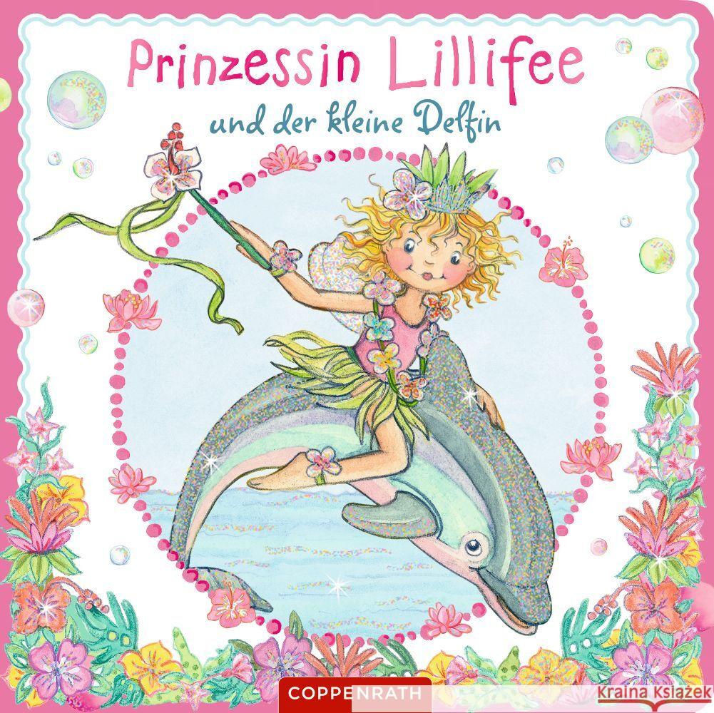 Prinzessin Lillifee und der kleine Delfin (Pappbilderbuch) Berger, Nicola 9783649645580 Coppenrath, Münster - książka