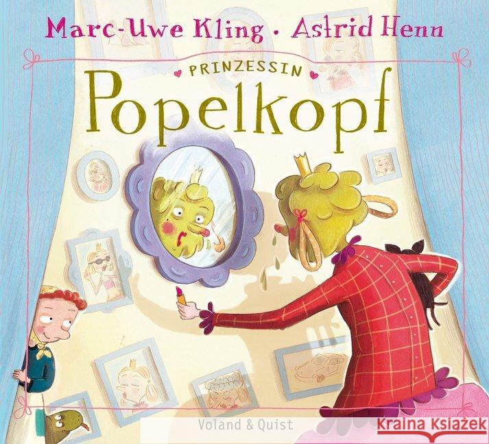 Prinzessin Popelkopf Kling, Marc-Uwe; Henn, Astrid 9783863911164 Voland & Quist - książka
