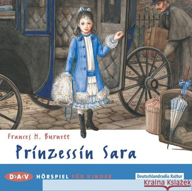 Prinzessin Sara, 1 Audio-CD : Hörspiel (1 CD), Hörspiel Burnett, Frances Hodgson 9783862312542 Der Audio Verlag, DAV - książka