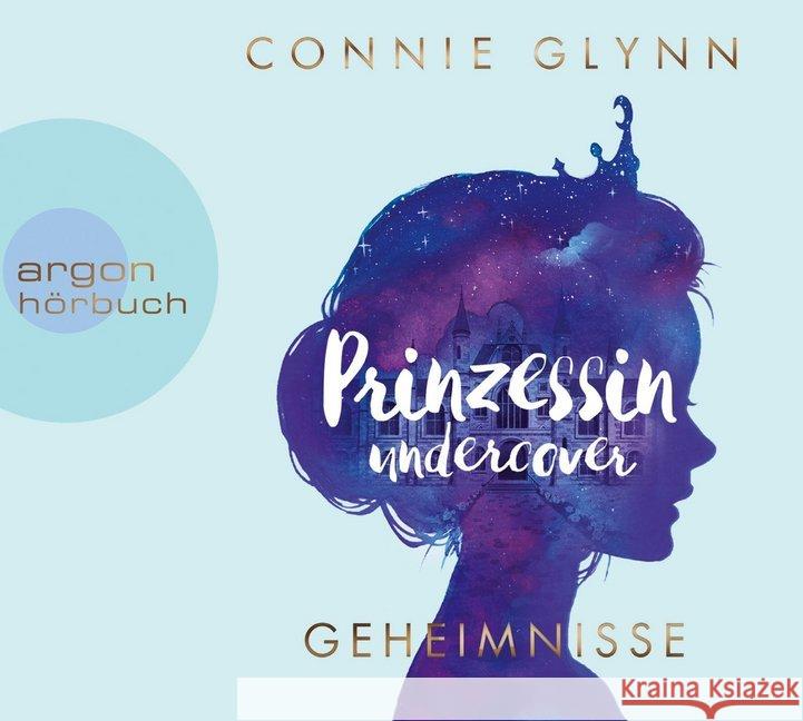 Prinzessin undercover - Geheimnisse, 5 Audio-CDs : Gekürzte Ausgabe, Lesung Glynn, Connie 9783839841808 Argon - książka