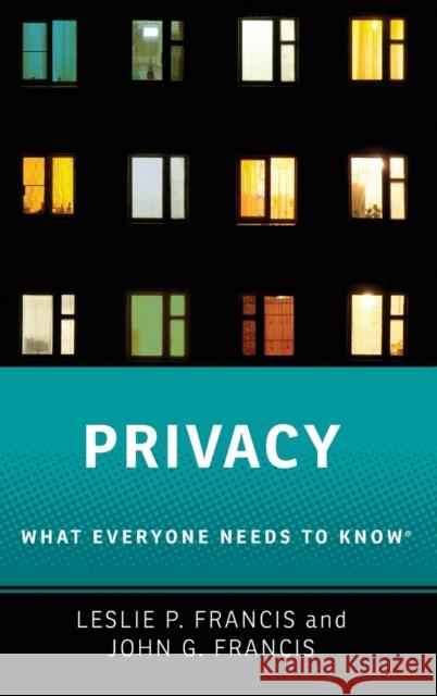 Privacy Francis 9780190612269 Oxford University Press, USA - książka