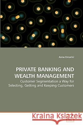 Private Banking and Wealth Management Anna Omarini 9783639148459 VDM Verlag - książka