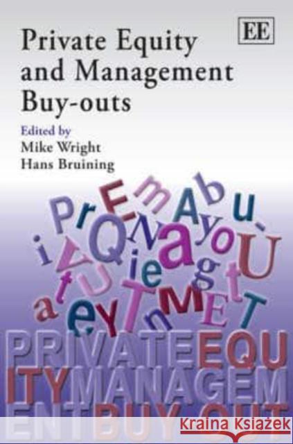 Private Equity and Management Buy-outs  9781847207258 Edward Elgar Publishing Ltd - książka