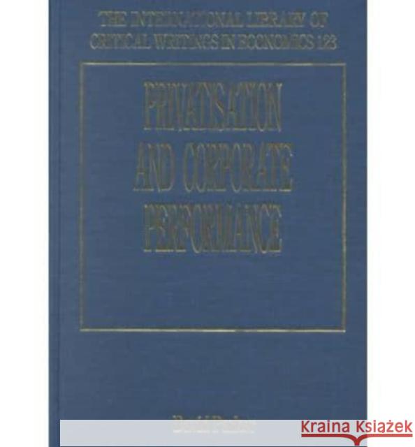 Privatisation and Corporate Performance  9781840644678 Edward Elgar Publishing Ltd - książka