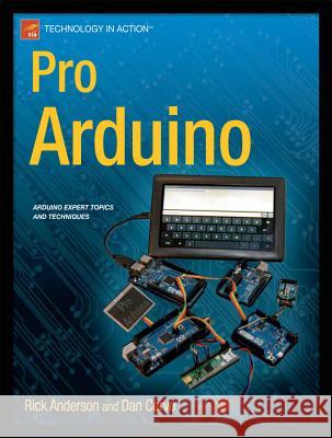 Pro Arduino Rick Anderson 9781430239390  - książka