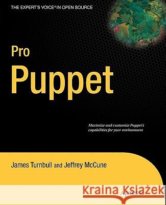 Pro Puppet James Turnbull 9781430230571 Apress - książka