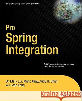 Pro Spring Integration Dr Mark Lui Mario Gray Andy Chan 9781430233459 Apress - książka